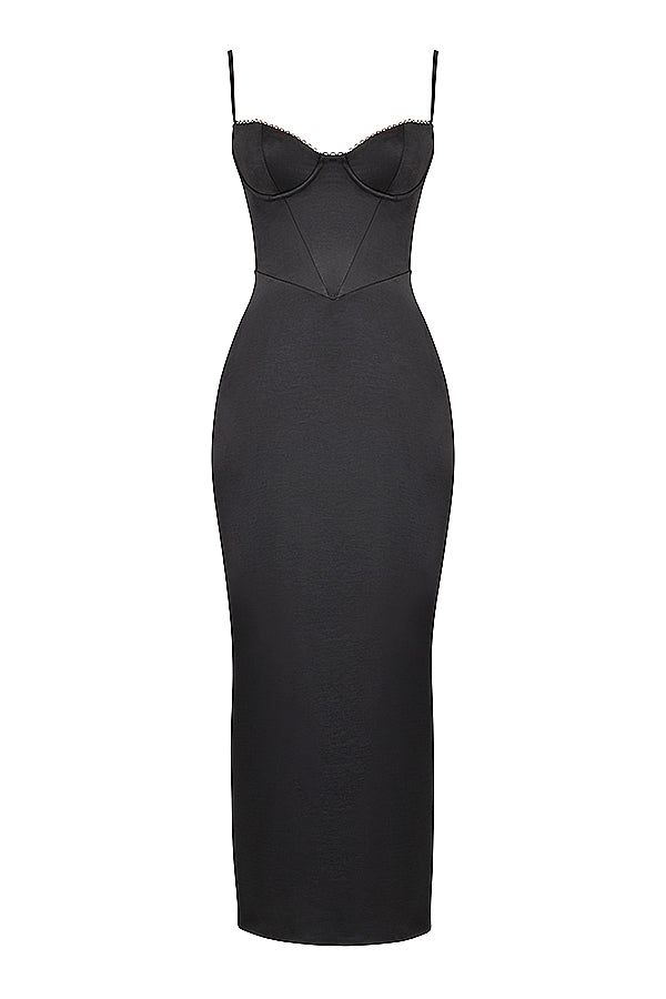 NIMA korset maxi jurk