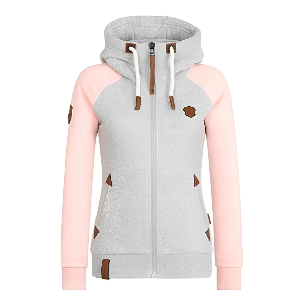 Aubrey comfortable drawstring hoodie – women