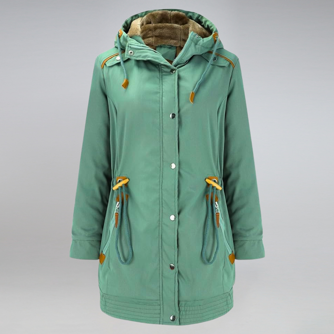 Behaaglijk & weerbestendig dames parka jack