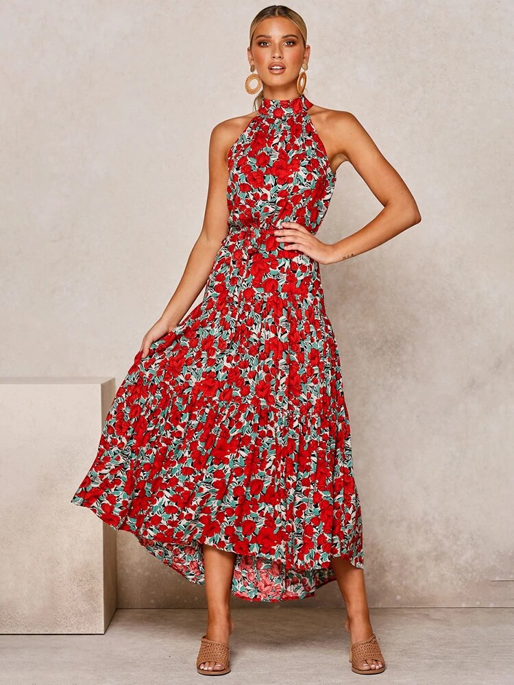 NIMA Polka Chic Strapless Jurk
