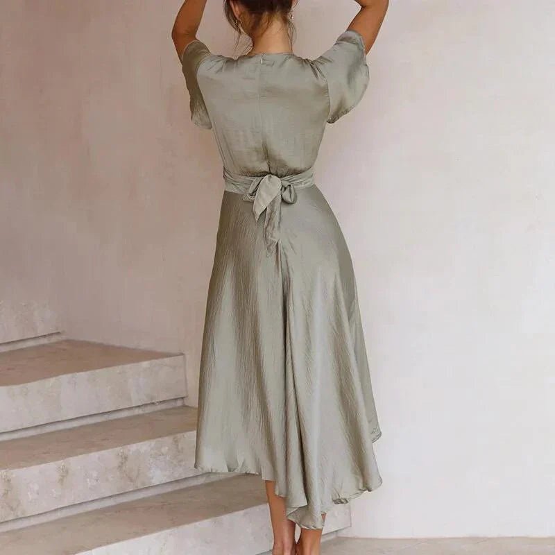 NIMA Vloeiende vintage jurk