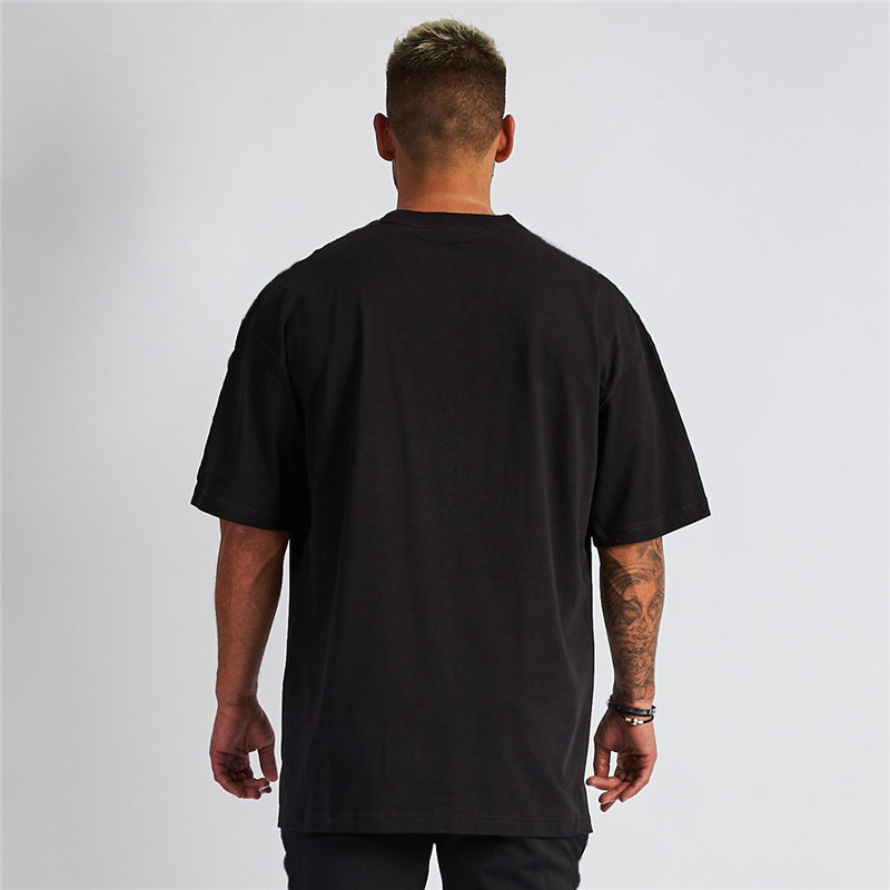 NIMA Ruimvallend Korte Mouw T-shirt
