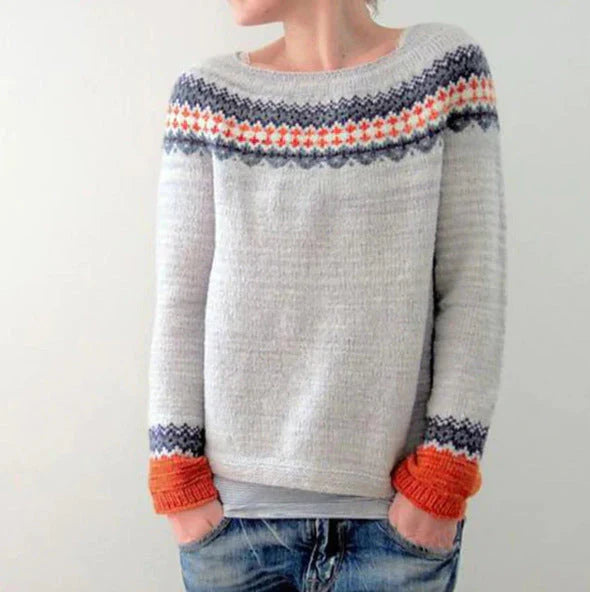 Aera - dames retro trui