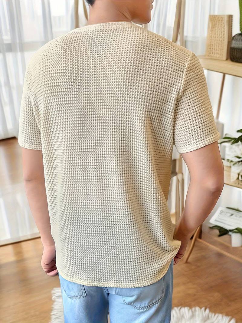 NIMA uitgehold t-shirt met ronde halslijn