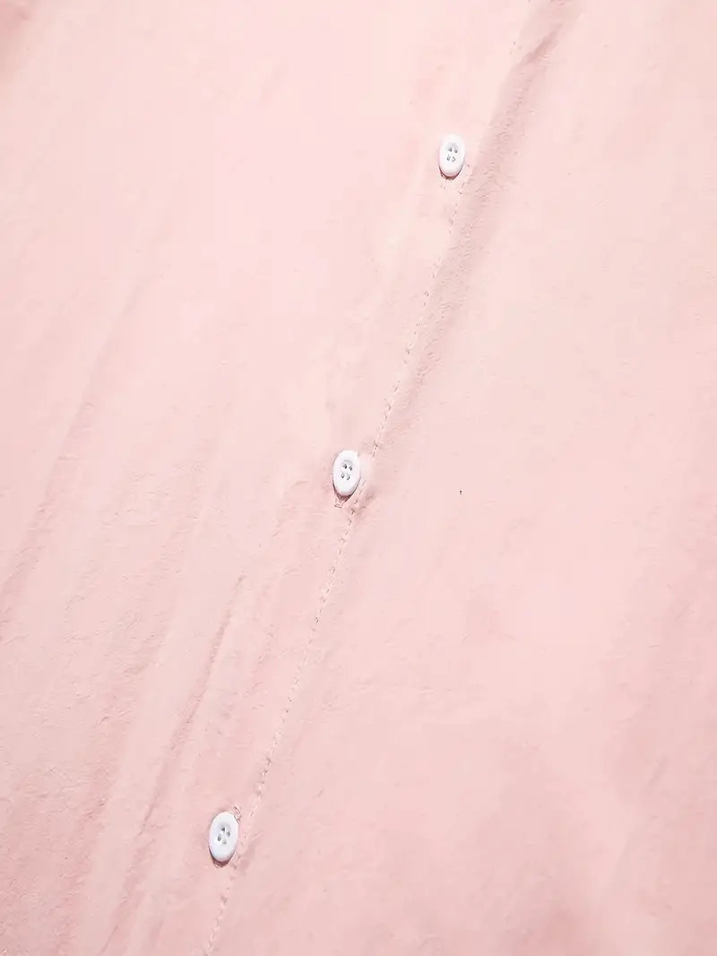 NIMA lässiges langarmshirt in volltonfarbe