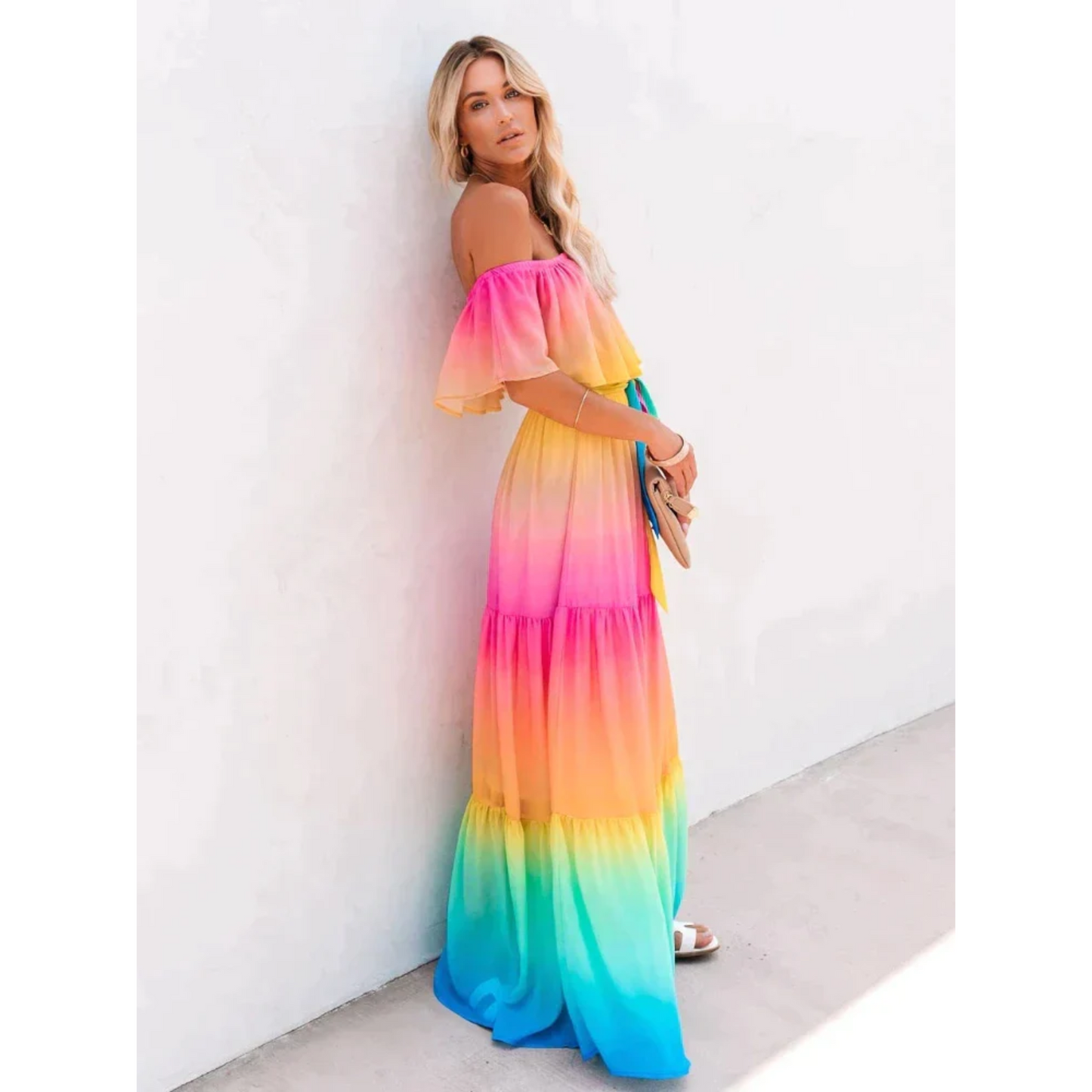 NIMA Multicolor zomerjurk