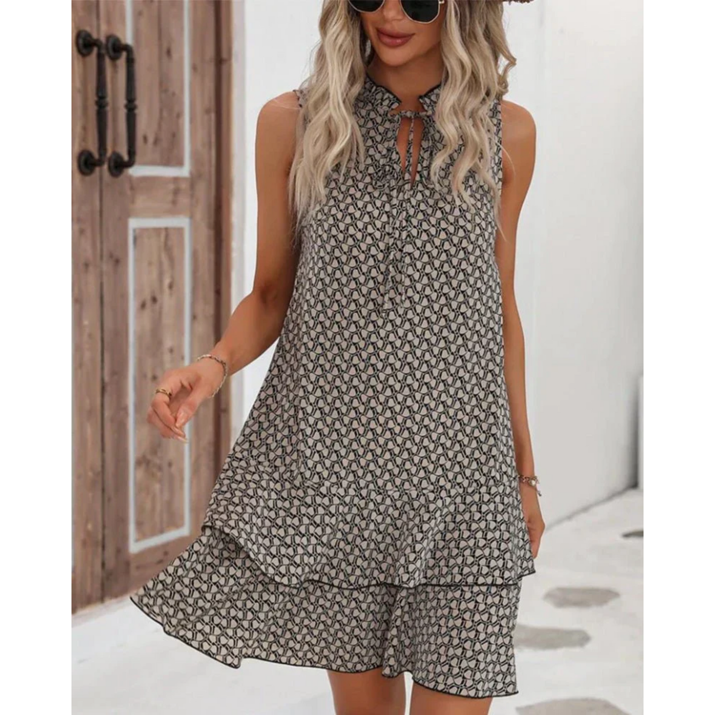 NIMA Mouwloze zomerjurk