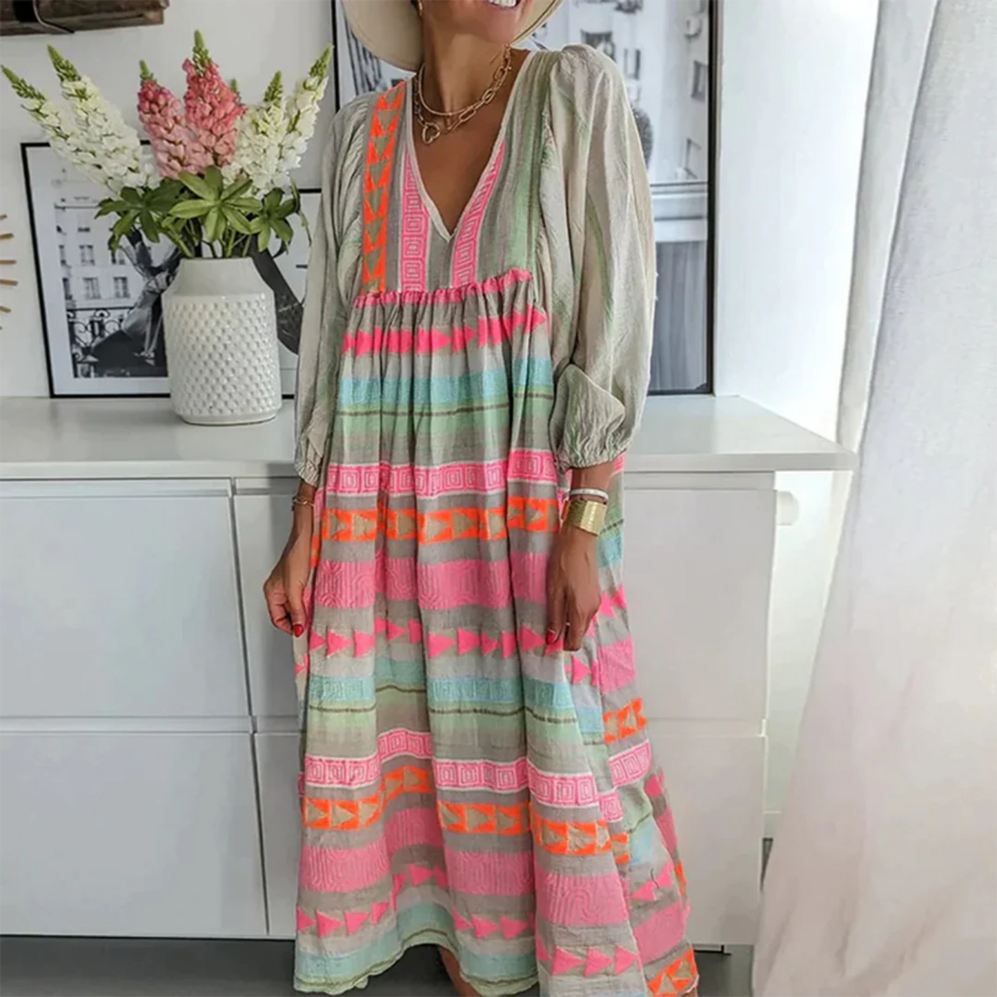 NIMA Comfortabele zomerjurk