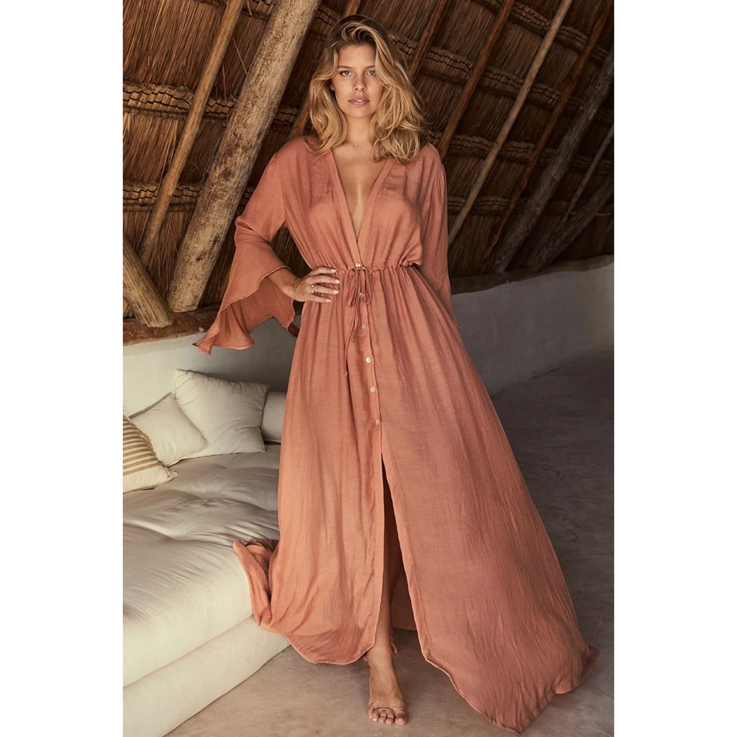 NIMA Bohemian Maxi Jurk