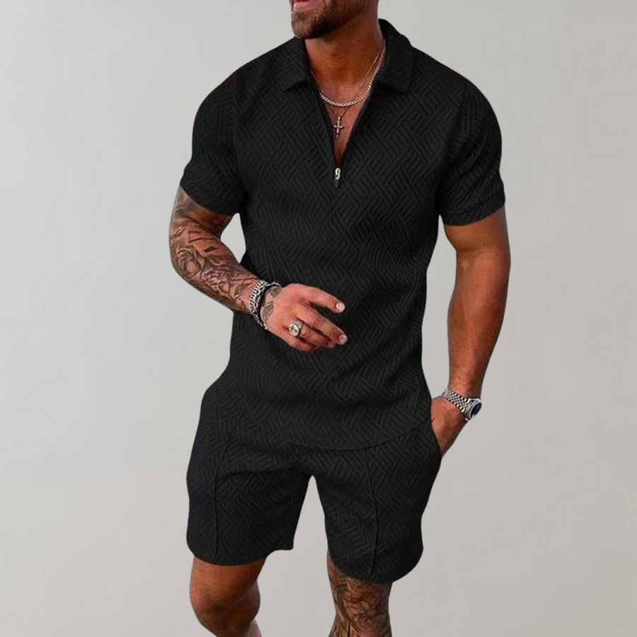 NIMA Polo en shorts zomerset voor heren