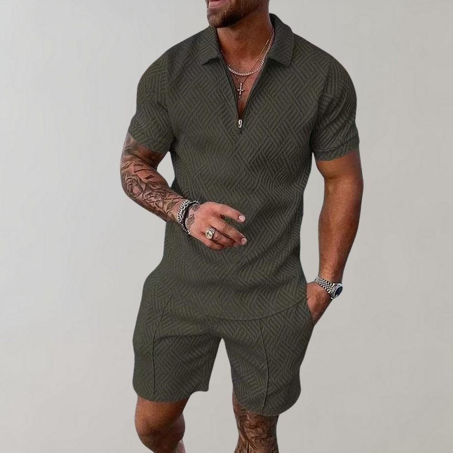 NIMA Polo en shorts zomerset voor heren