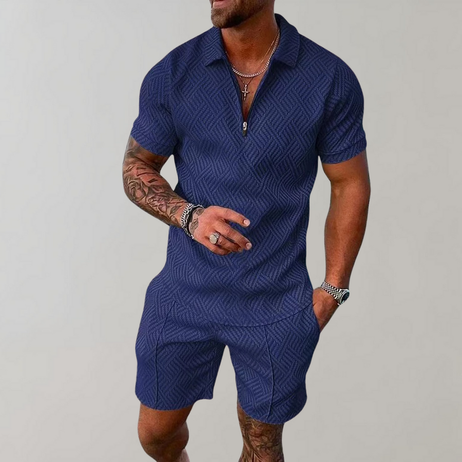 NIMA Polo en shorts zomerset voor heren