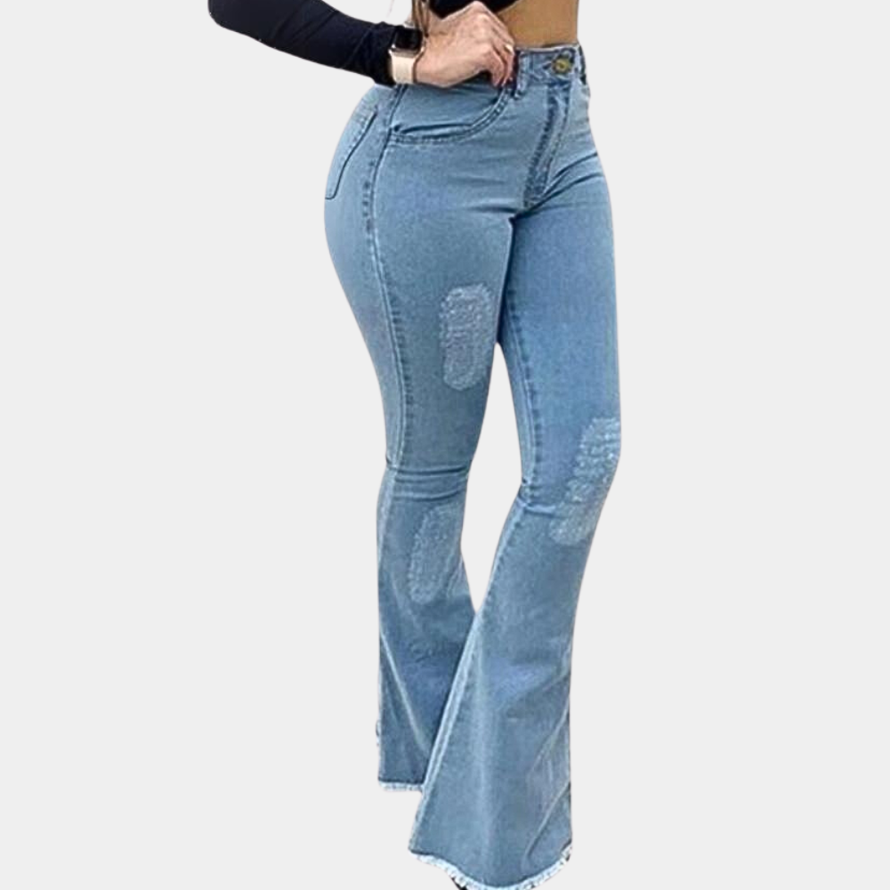 Stylish flared trousers for women