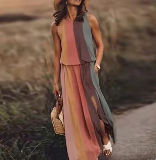 NIMA zomer maxi jurk