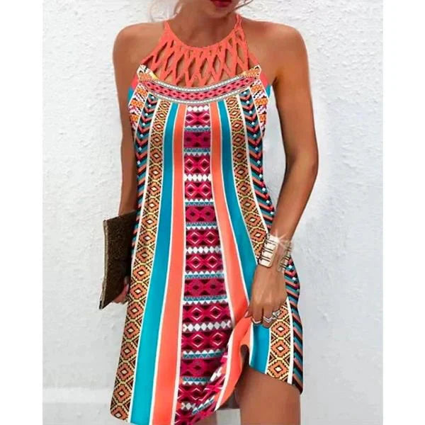 Zomerjurk met halternek | Devine