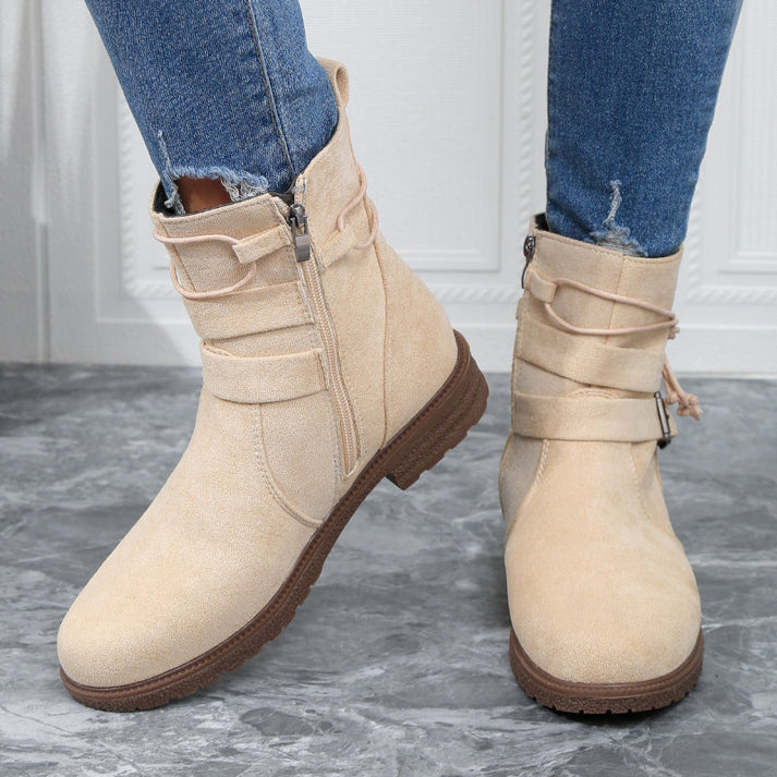 Zahara – trendy dameslaarzen met gesp