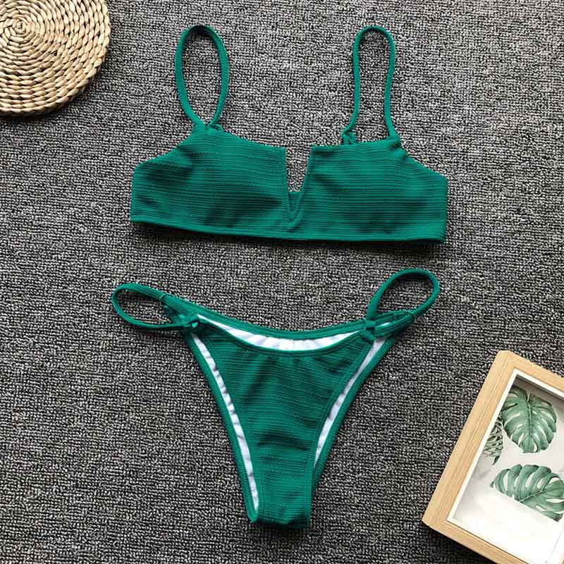 NIMA Braziliaanse bikini met v-hals