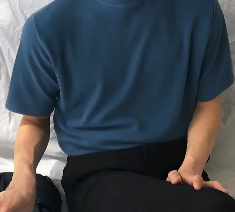 NIMA Korte Mouwen Coltrui Overhemd