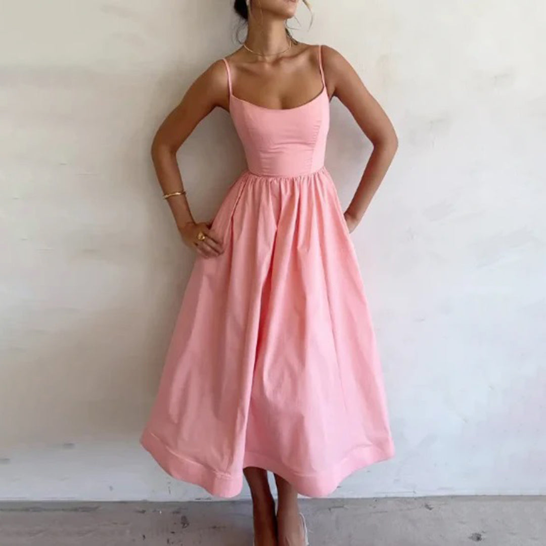 NIMA Elegante midi-jurk