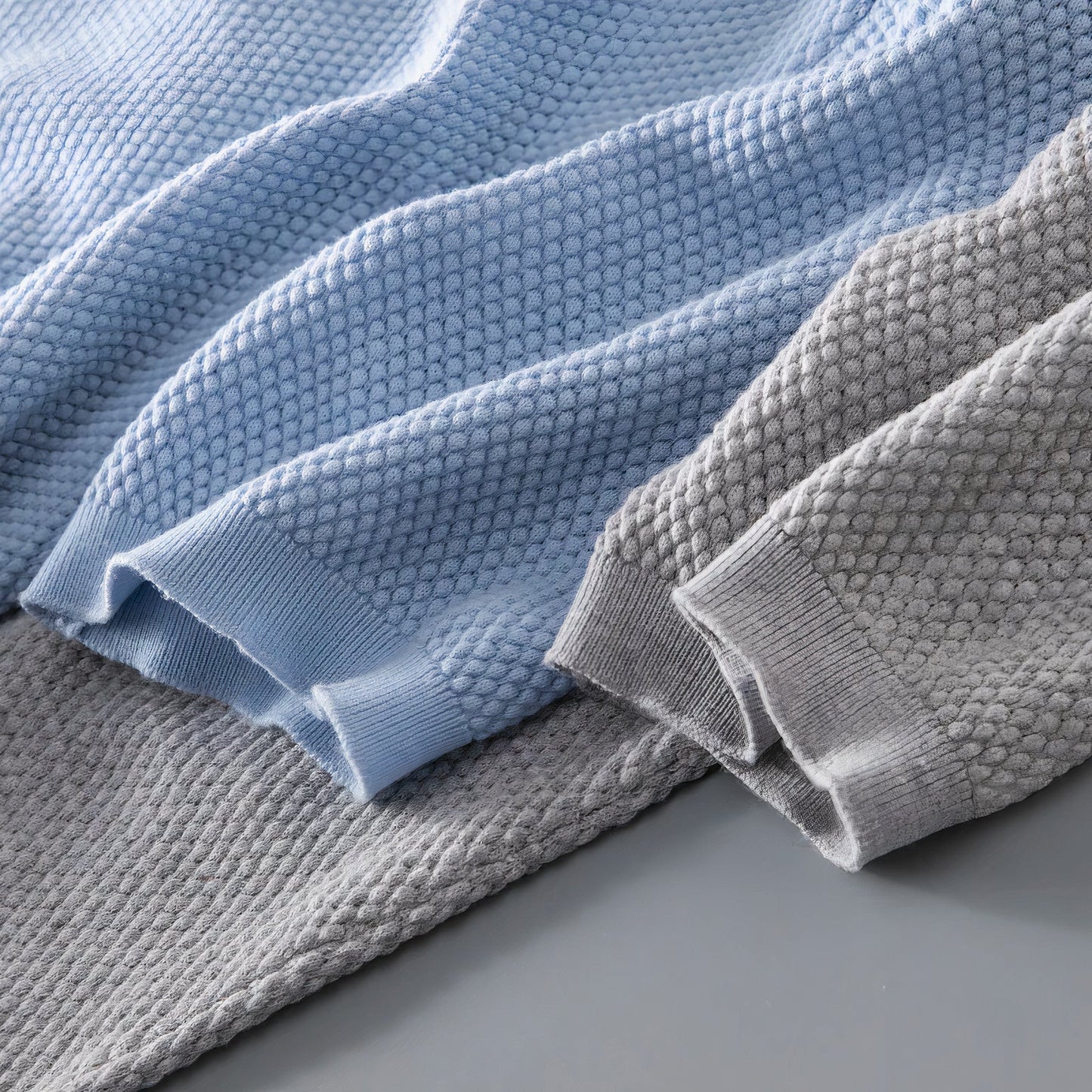 NIMA V-gebreid poloshirt