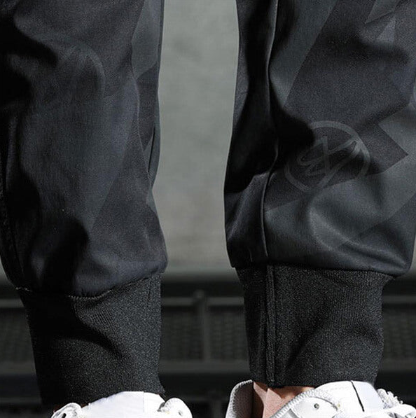 Zwart slim-fit chinobroek voor heren