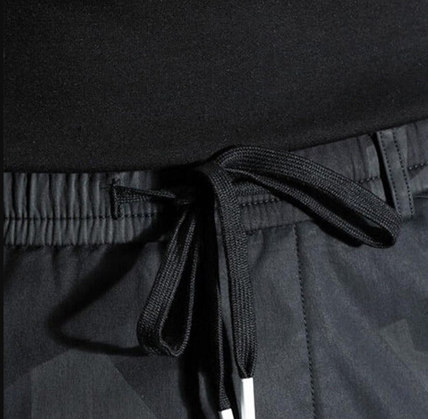 Zwart slim-fit chinobroek voor heren