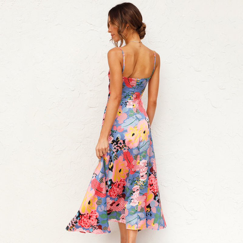 NIMA Elegante Bloemen Jurk