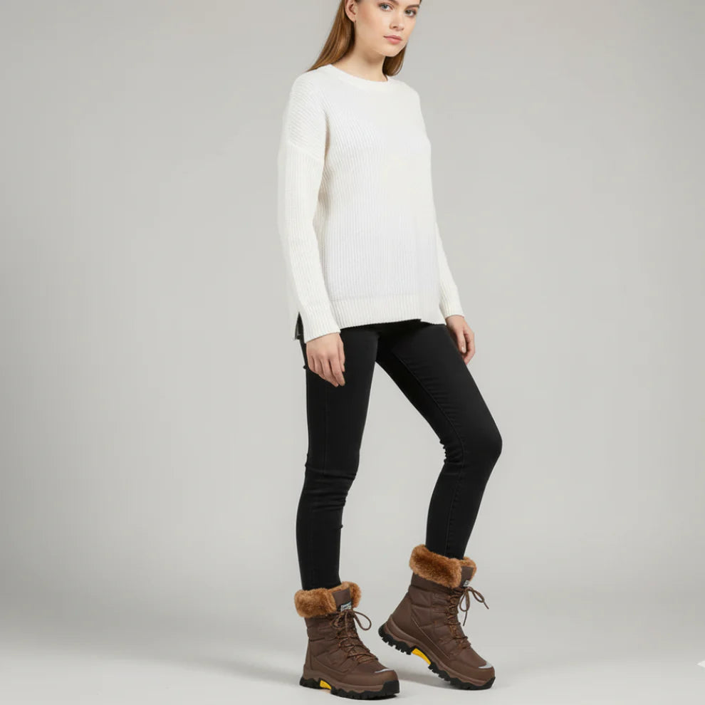 Women’s winter snow boots waterproof fur-lined – women