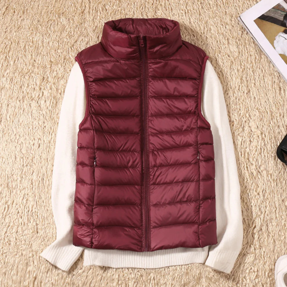 Women's waterproof lightweight stylish vest
