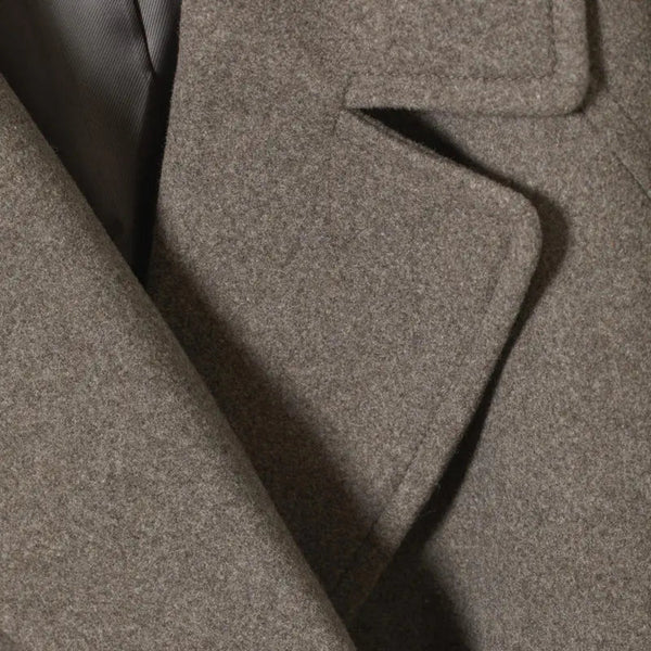 Women’s oversized long wool coat casual chic – women