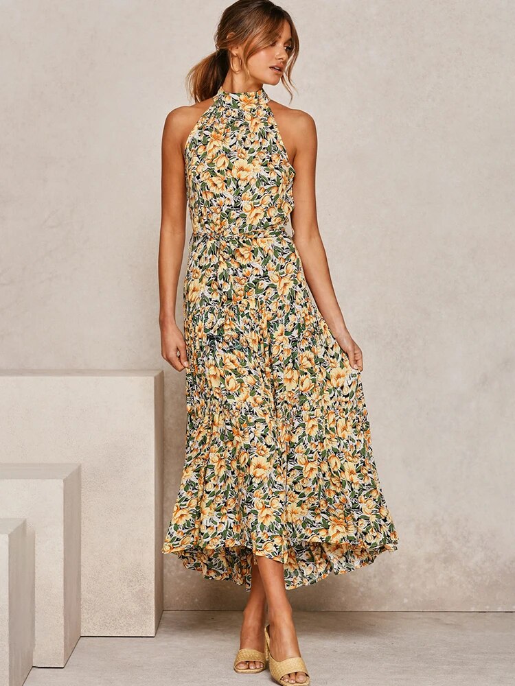 NIMA Polka Chic Strapless Jurk