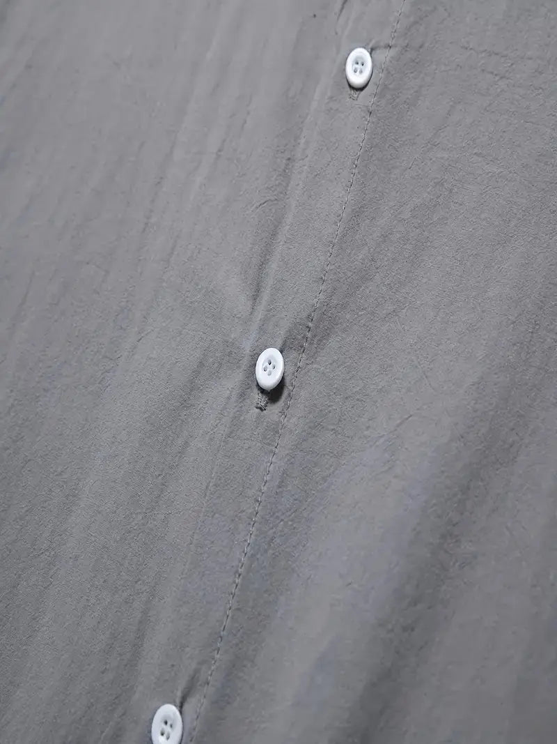 NIMA lässiges langarmshirt in volltonfarbe