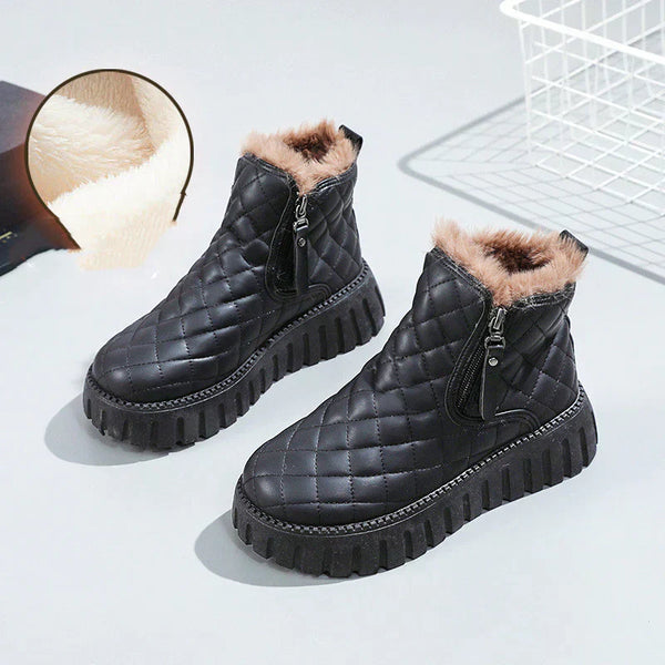 Mia - snowboots katoen antislip