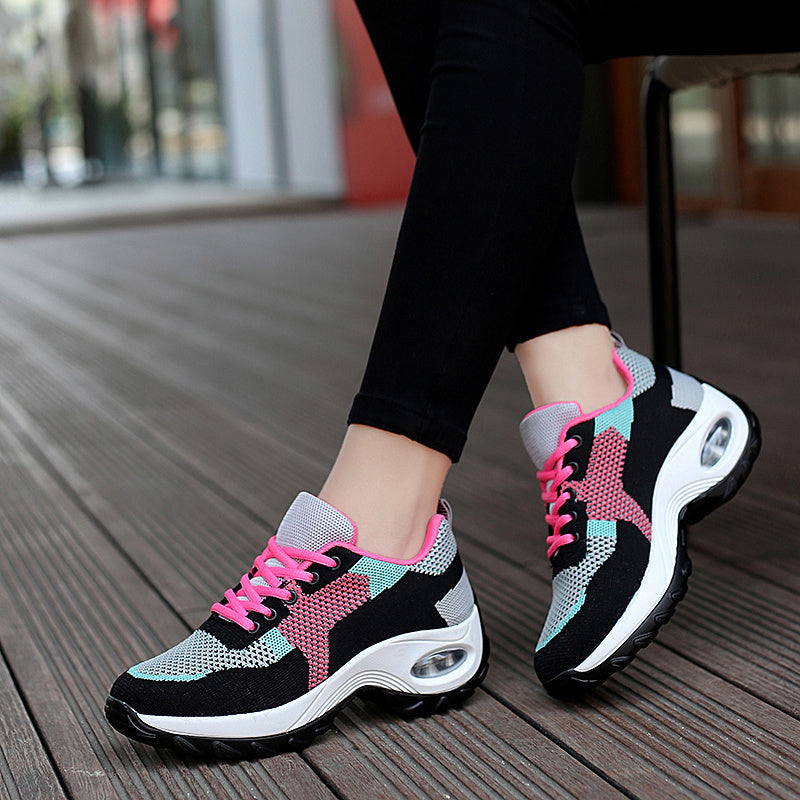 NIMA Damessportschoenen Zacht Vulkanisch Mesh