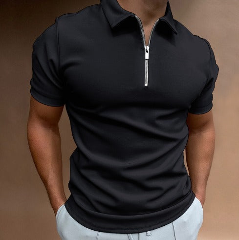 NIMA polo met ritssluiting