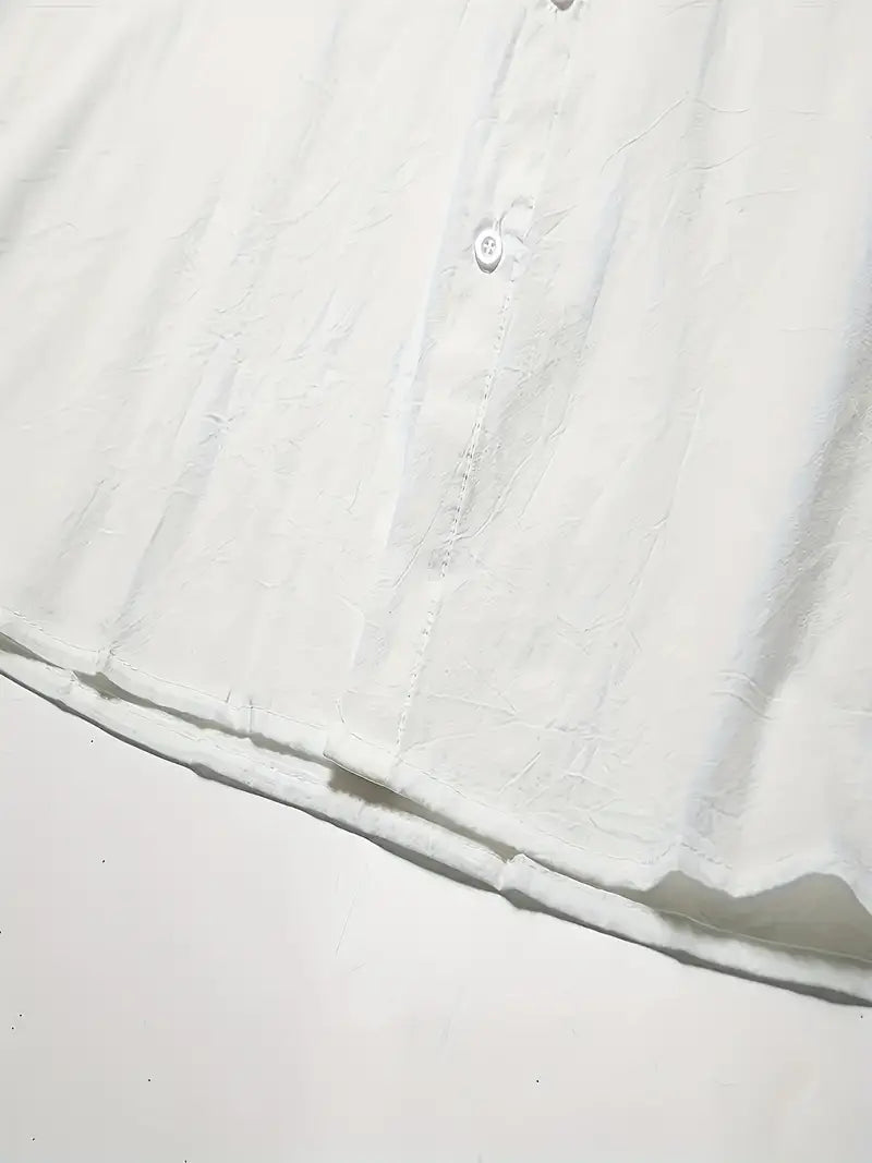NIMA lässiges langarmshirt in volltonfarbe