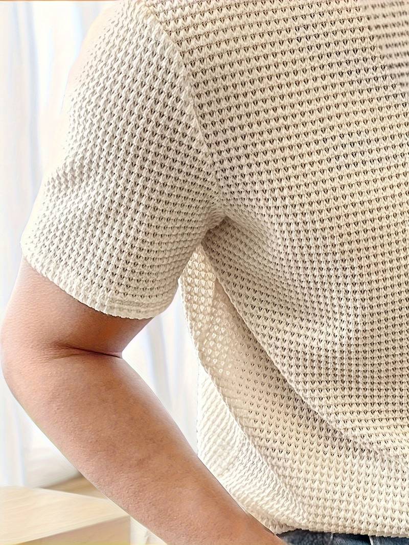 NIMA uitgehold t-shirt met ronde halslijn