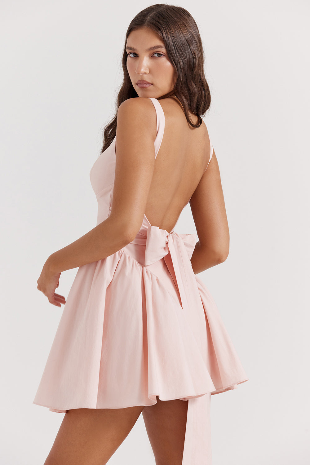 NIMA Mini jurk met strik