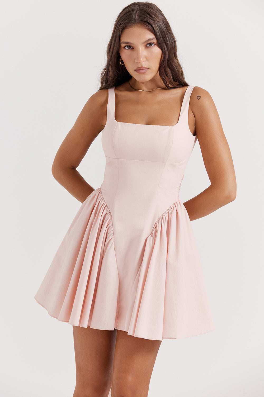 NIMA Mini jurk met strik