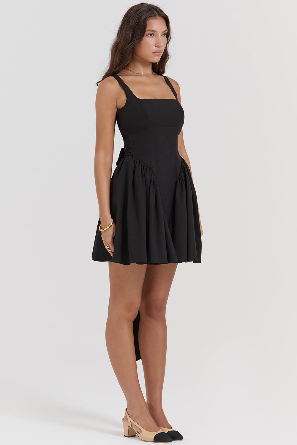 NIMA Mini jurk met strik
