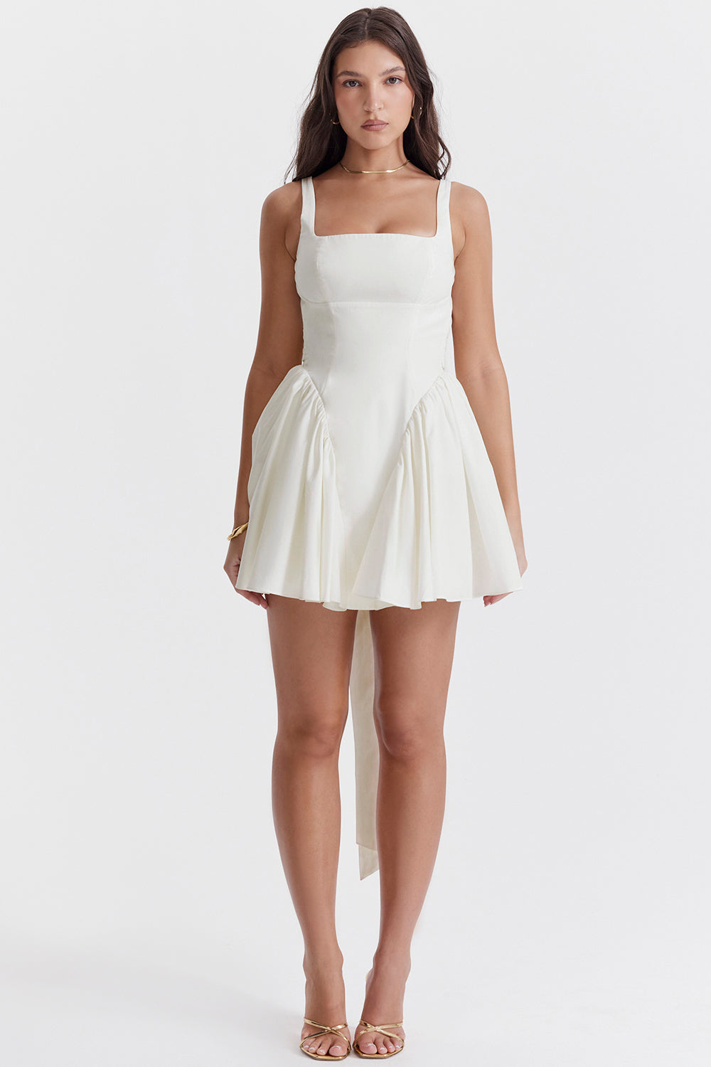 NIMA Mini jurk met strik