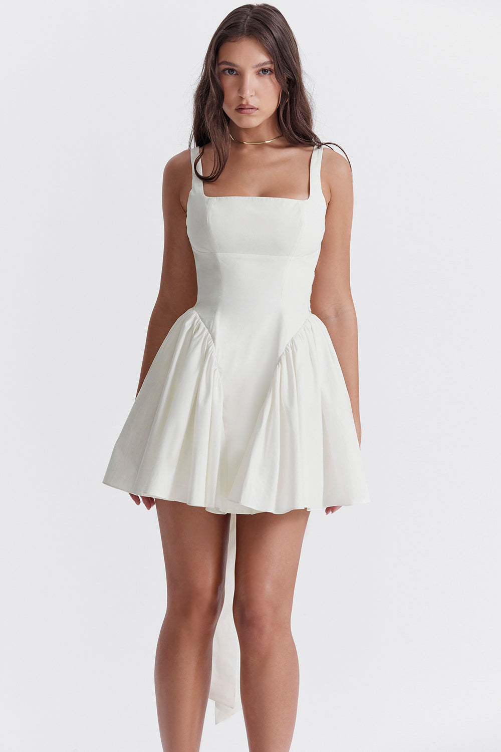 NIMA Mini jurk met strik