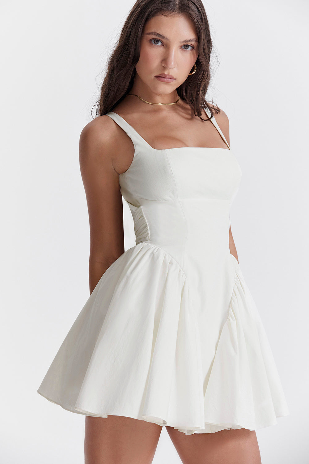 NIMA Mini jurk met strik