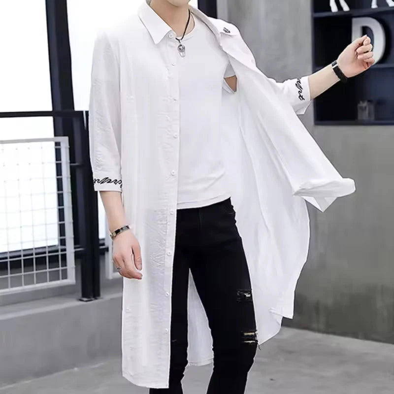 Gunnar – oversized trench coat in cotton blend