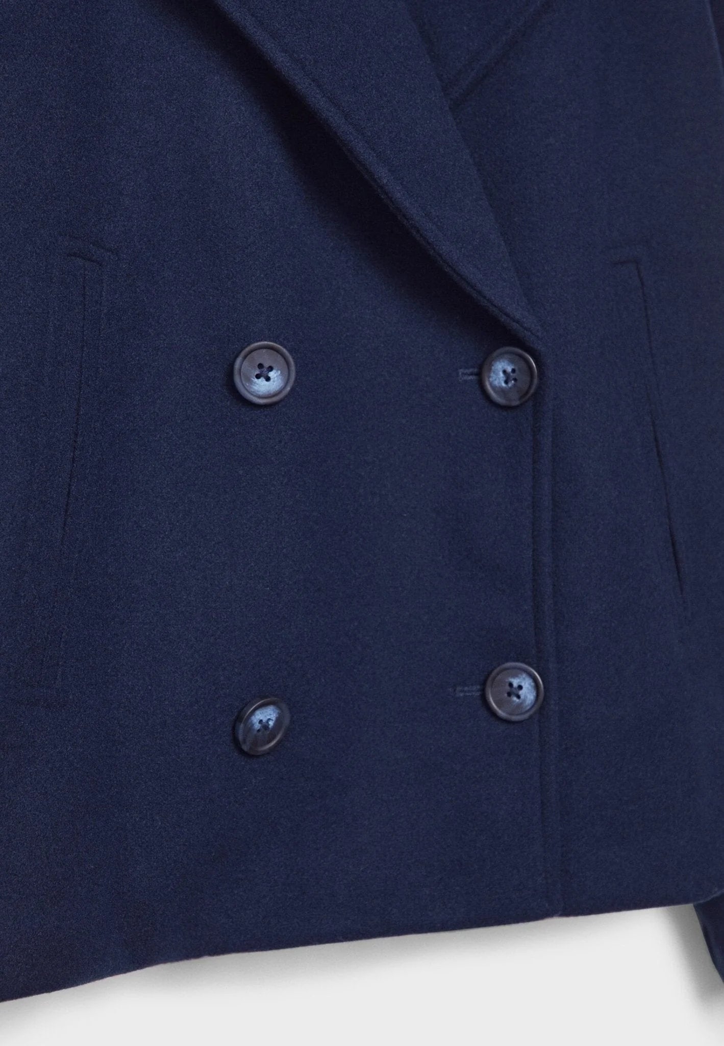 Short double-breasted jacket with an elegant cut