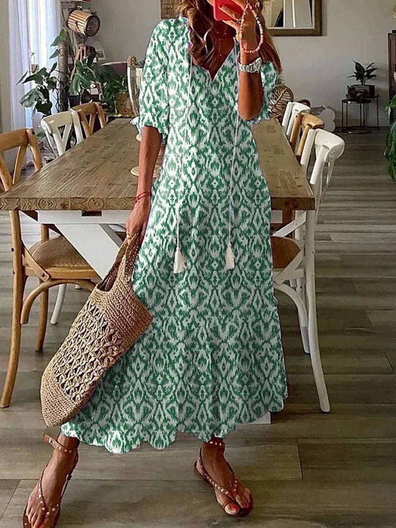NIMA Lange bohemien jurk