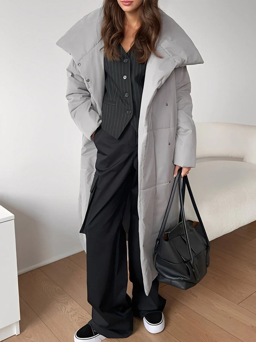 Adaline long warm padded jacket – women