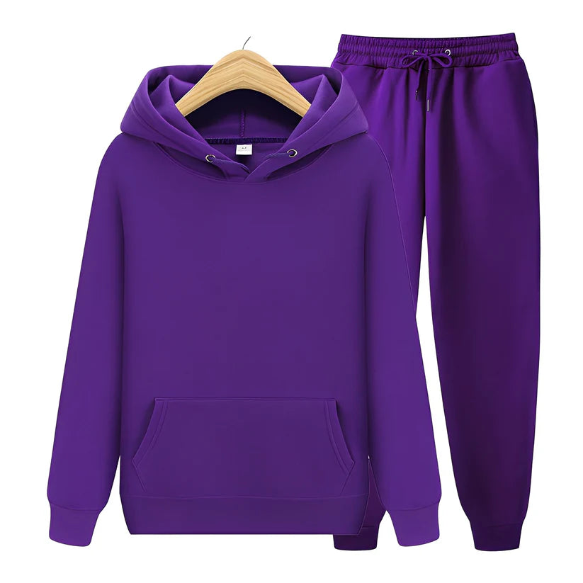 Aric casual unisex set hoodie & pants – unisex