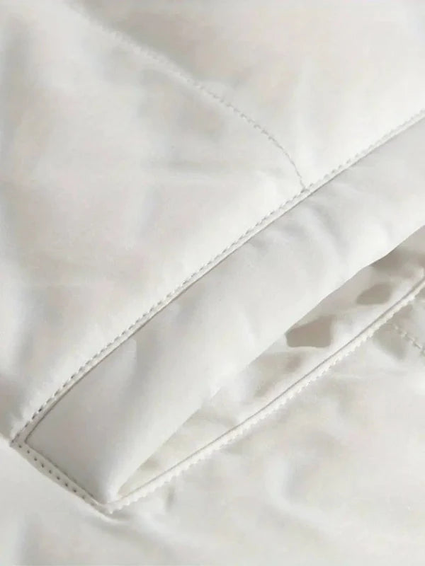 Warm women's winter jacket with zipper – weatherproof all-rounder