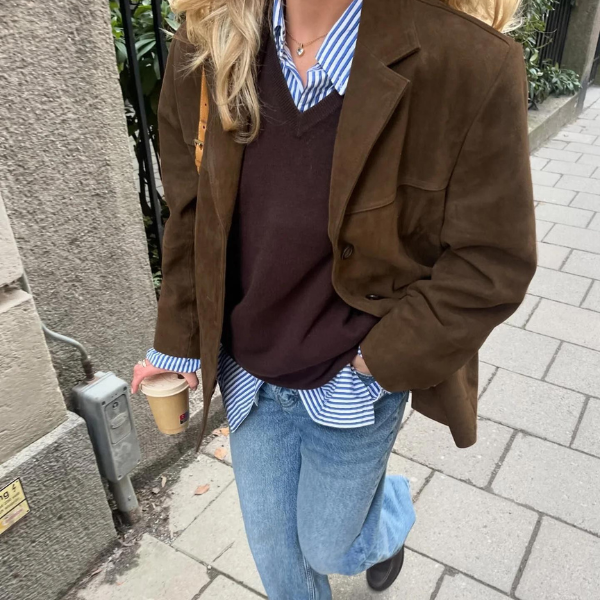 Emil - suede jacket